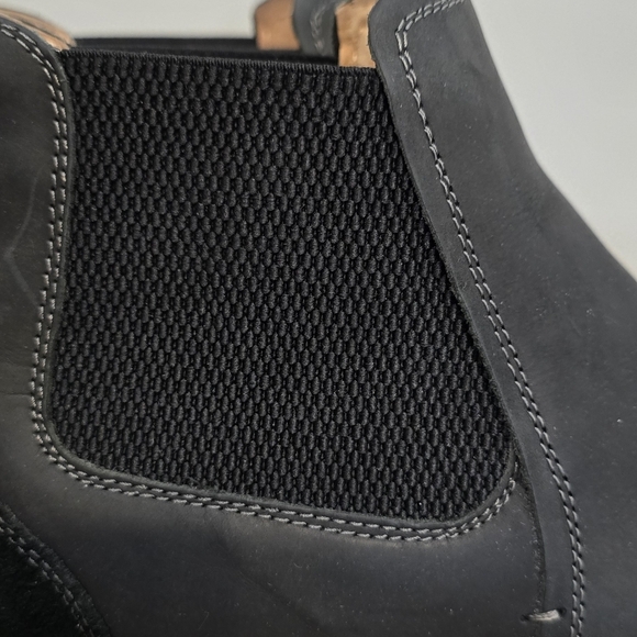 Florsheim Mens Chalet Chelsea Boot Size 10 Black Leather main image 6